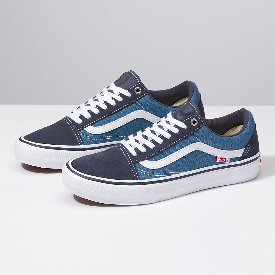 Vans Bayan Spor Ayakkabı Old Skool Pro Lacivert/Lacivert/Beyaz | 89481-812